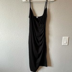 Black maternity dress